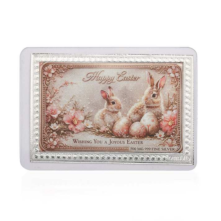Sterling Silver (99.9% Purity) Easter Bunny Collectible 8512035 1