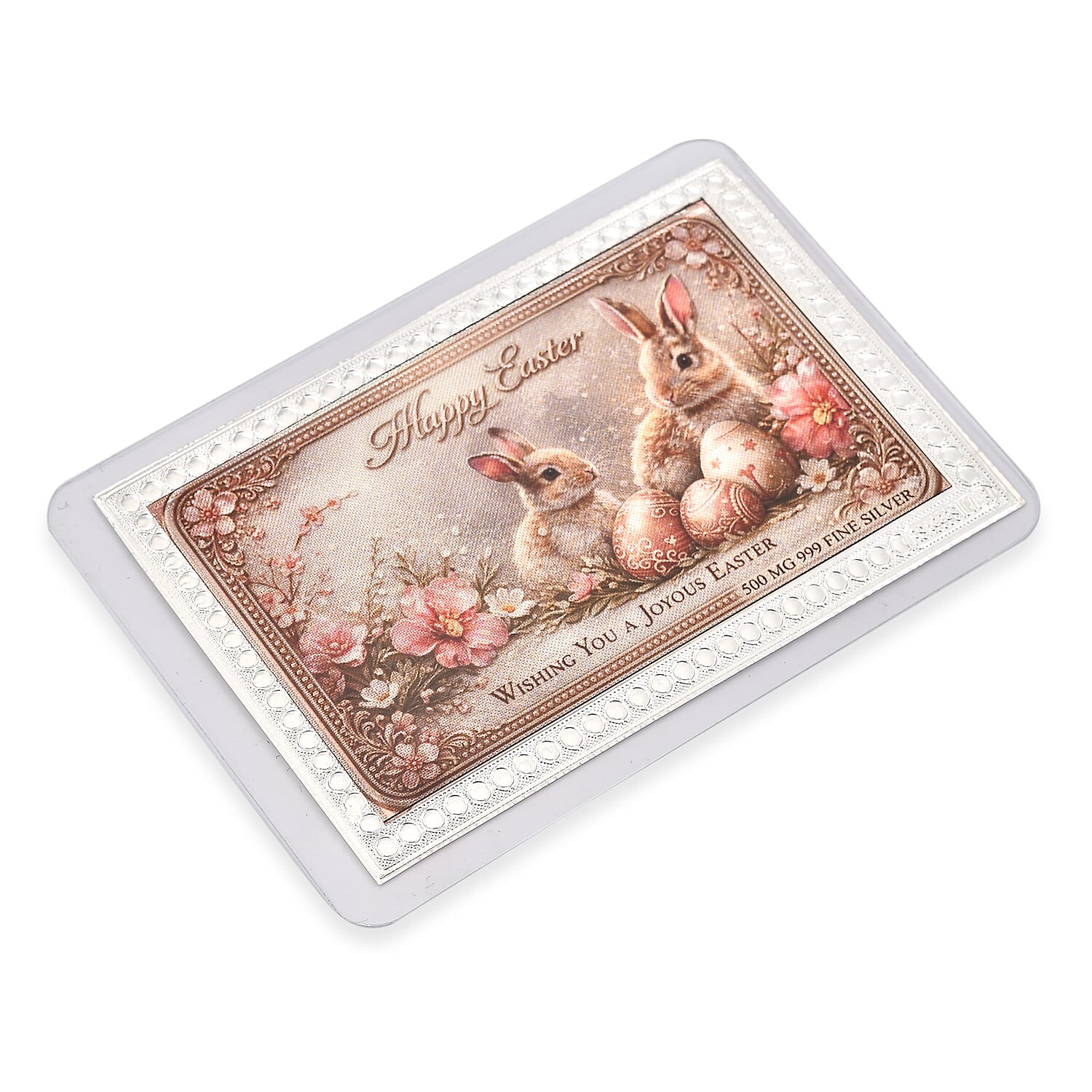 Sterling Silver (99.9% Purity) Easter Bunny Collectible 8512035 3