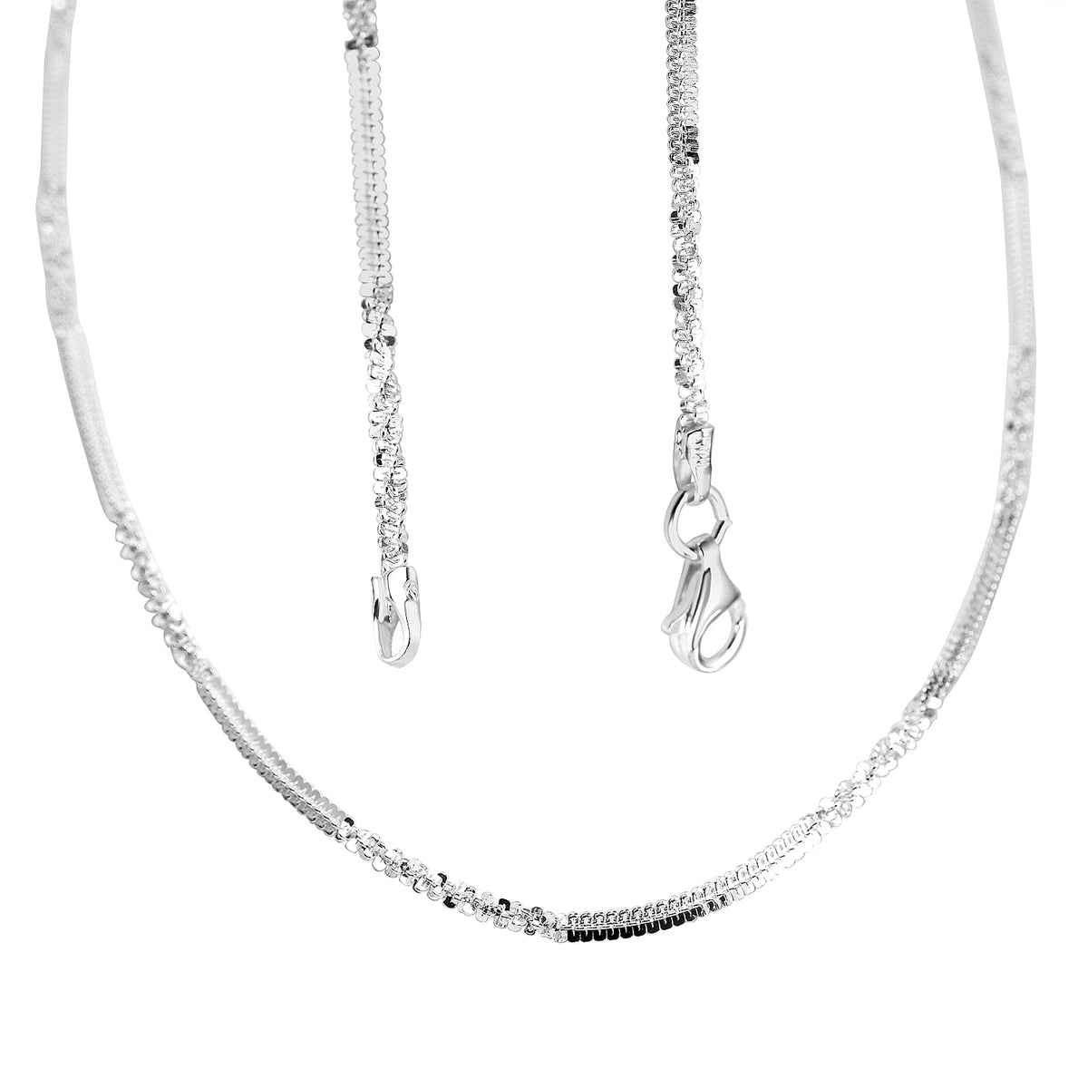 Sterling Silver Alternate Margarita Chain (Size 20) 6872200 4