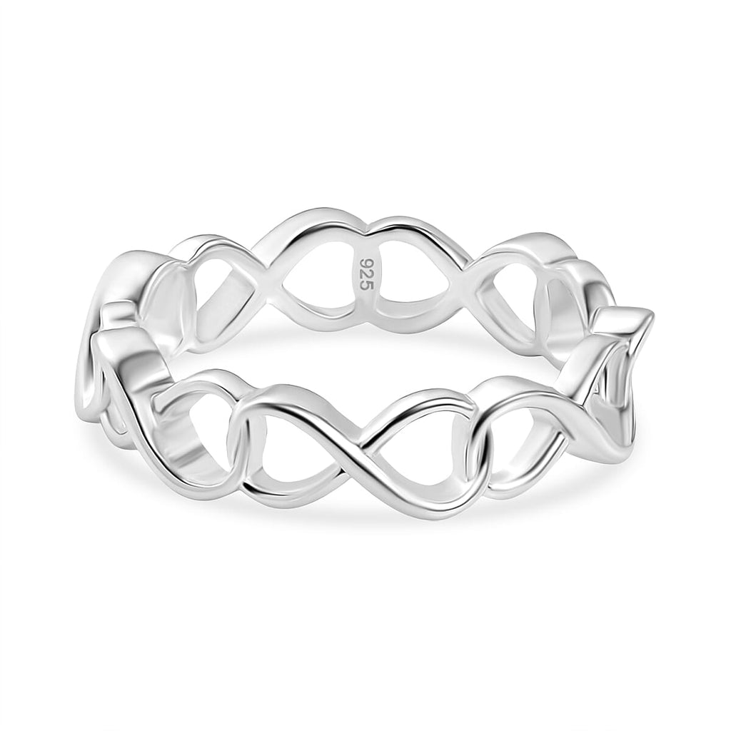 Sterling Silver Infinity Band Ring