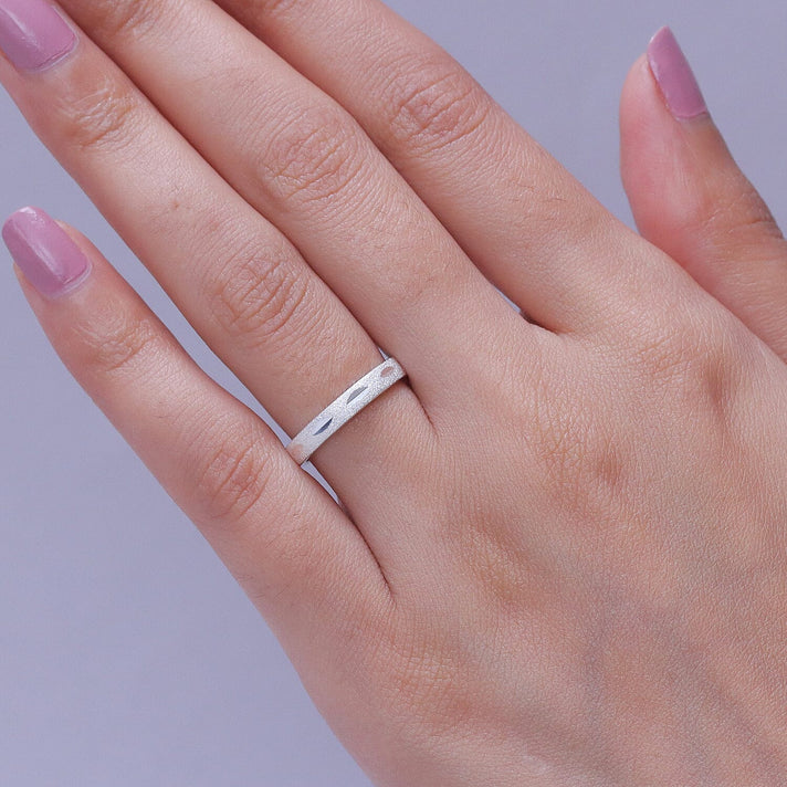 Sterling Silver Band Ring 8519048 2