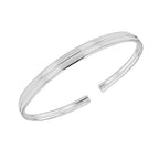 Sterling Silver Bangle,  Silver Wt. 11.3 Gms
