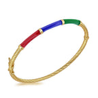 Sterling Silver Bangle,  Silver Wt. 11.5 Gms