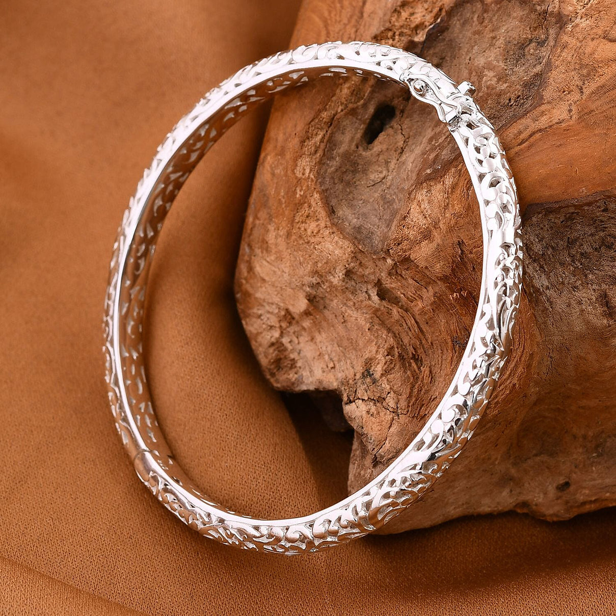 Sterling Silver Bangle,  Silver Wt. 22 Gms 7656242 2