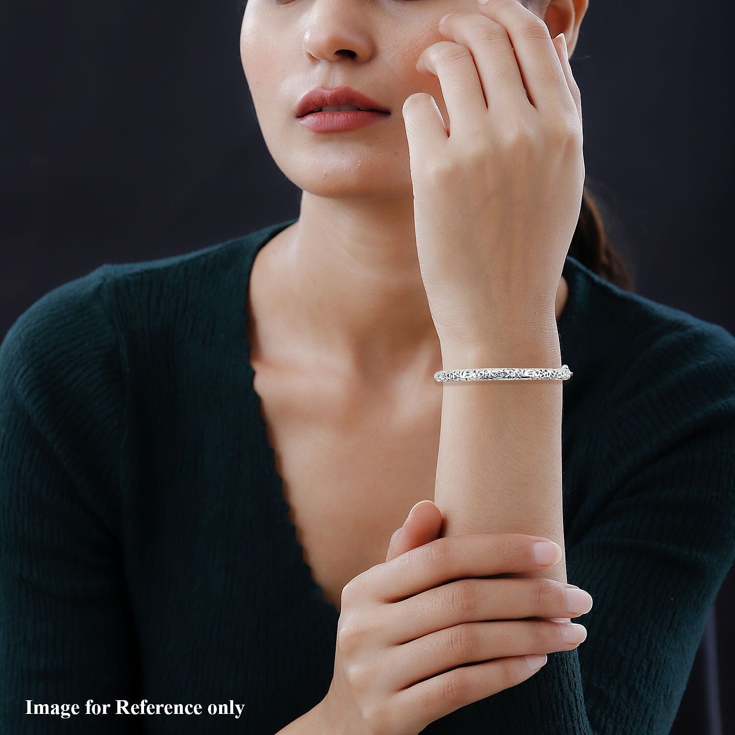 Sterling Silver Bangle,  Silver Wt. 22 Gms 7656242 3