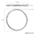 Sterling Silver Bangle,  Silver Wt. 22 Gms