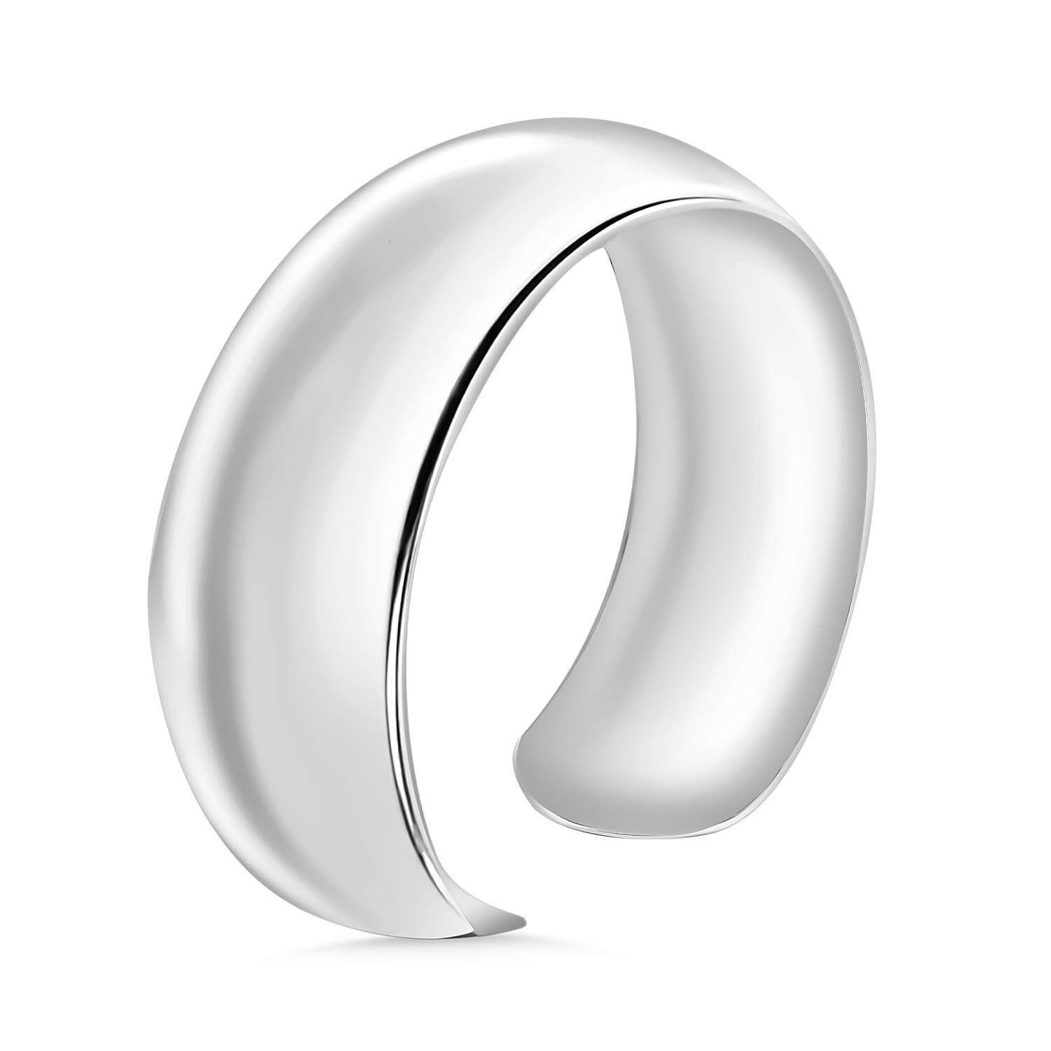 Vicenza Find- Sterling Silver Bangle (Size 7.5 Inch) 7801556 3
