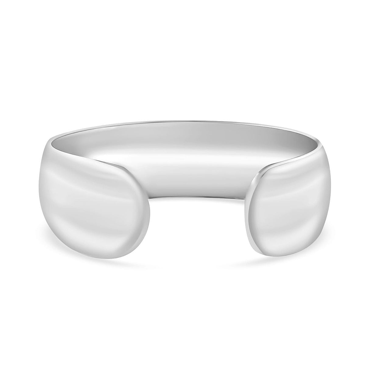 Vicenza Find- Sterling Silver Bangle (Size 7.5 Inch) 7801556 4