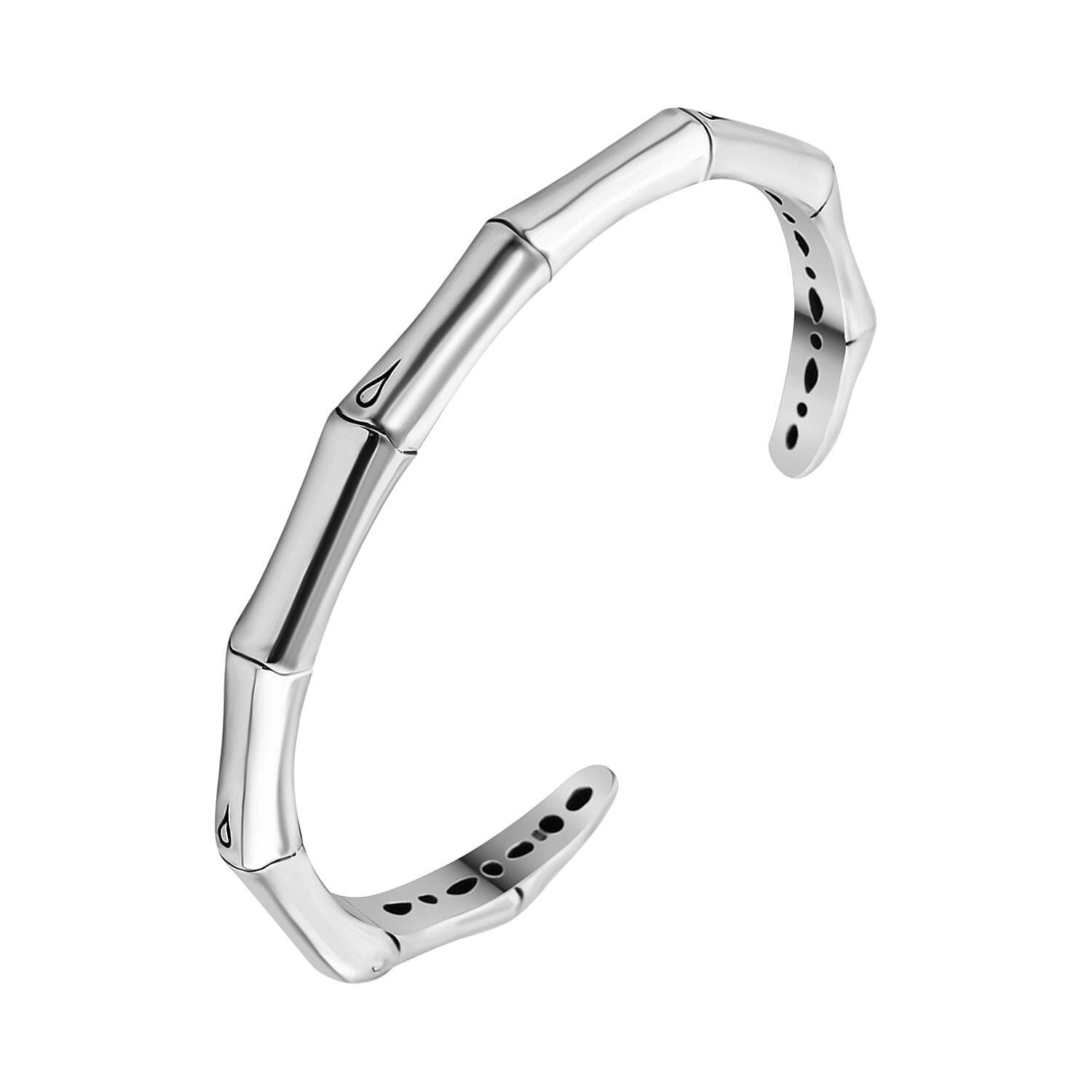 Thai Silver Bamboo Bangle 7750539 4