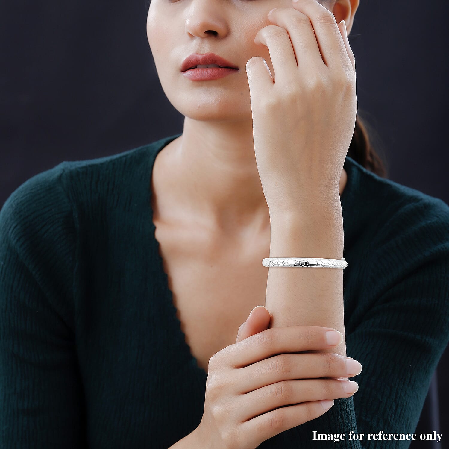 Royal Bali Collection - Sterling Silver Pebble Bangle 7749446 9