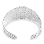 Royal Bali Collection Sterling Silver Cuff Bangle (Size - 8), Silver Wt. 29.83 Gms