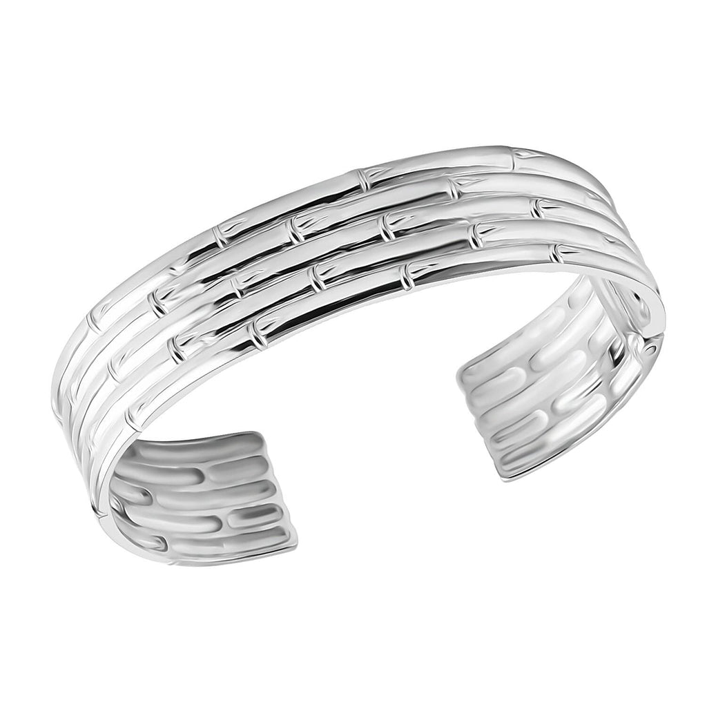 One Time Deal- Sterling Silver Bangle (Size 7.5), Silver Wt. 47.03 Gms.