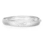 NY Close Out - Sterling Silver Bangle (Size 8)