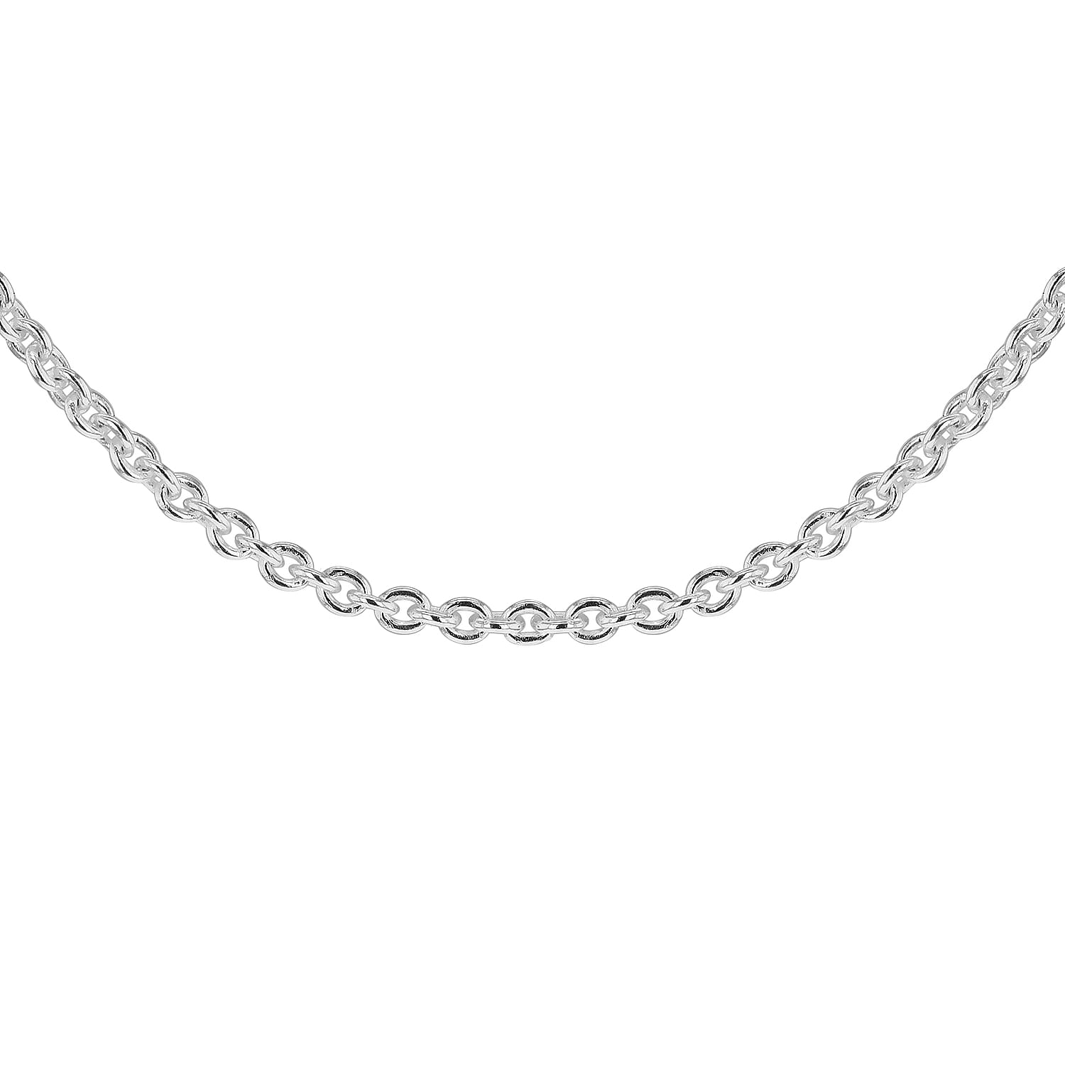 Sterling Silver Belcher Chain 18 Inch 7609291 3
