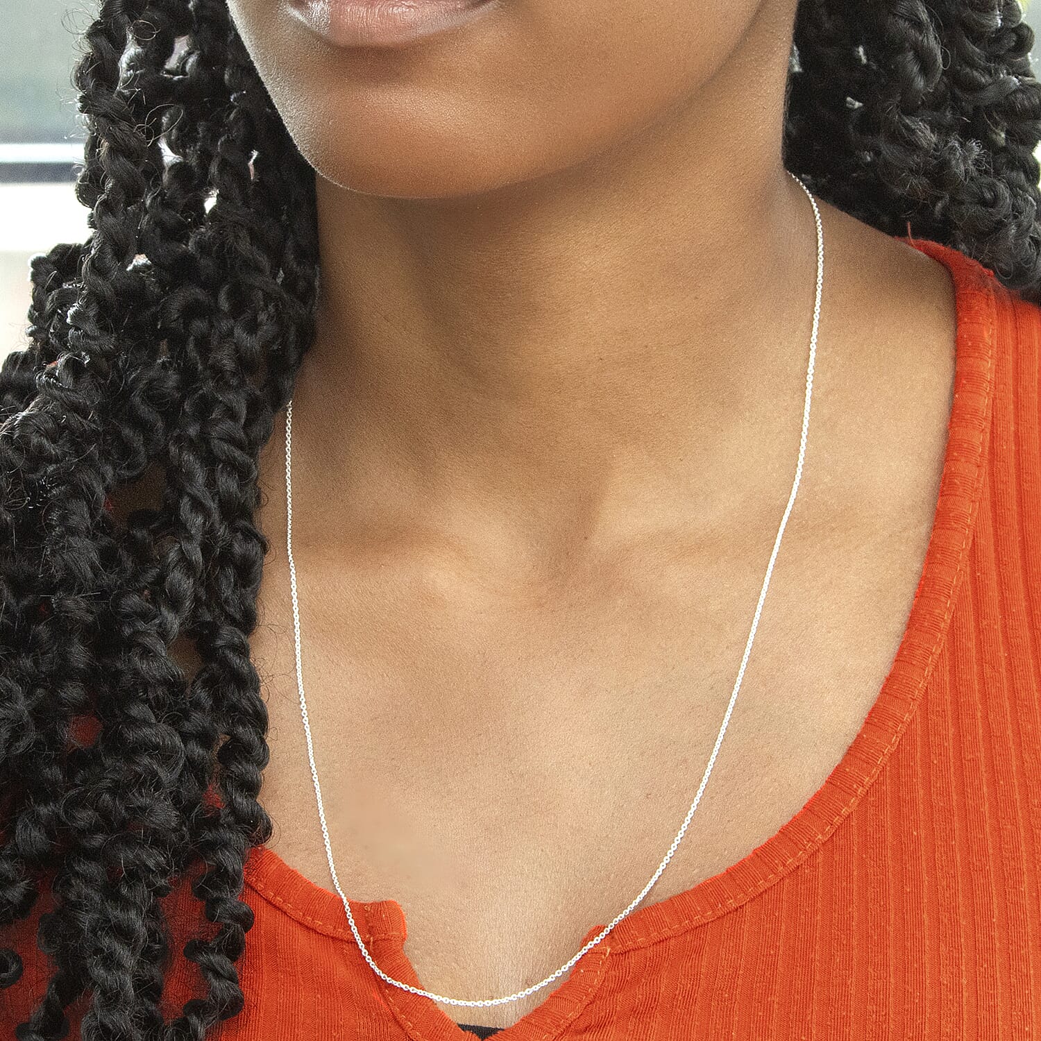 Sterling Silver Belcher Chain 24 Inch 7609292 1