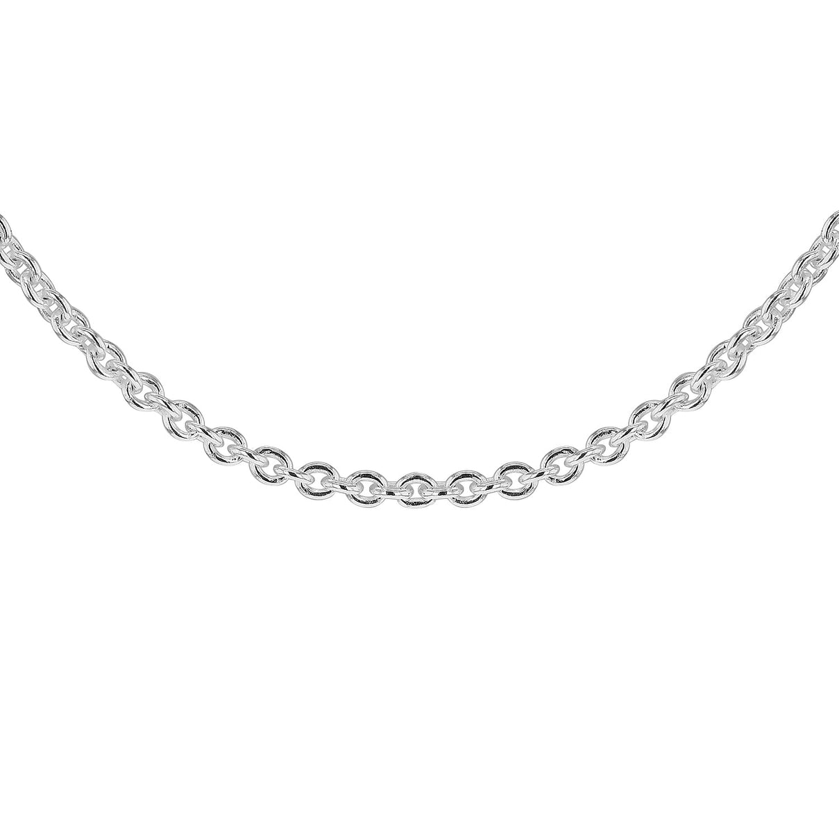 Sterling Silver Belcher Chain 24 Inch 7609292 3