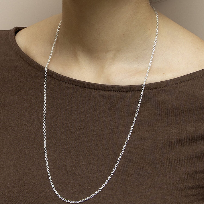 Sterling Silver Belcher Chain 24 Inch 7611201 2