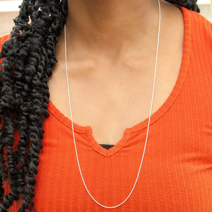 Sterling Silver Belcher Chain 30 Inch 7609294 2