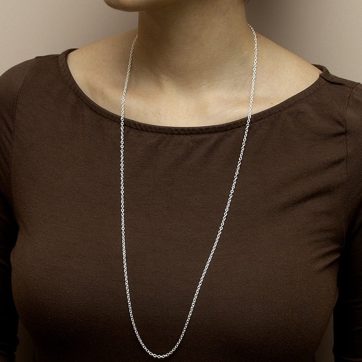 Sterling Silver Belcher Chain 30 Inch 7611202 2