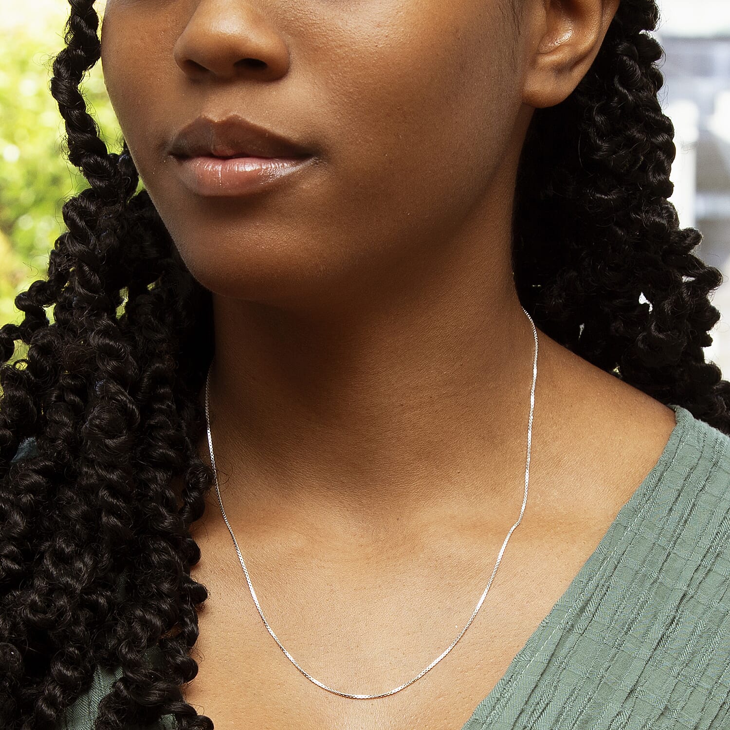 Sterling Silver Box Chain 20 Inch 7618202 1