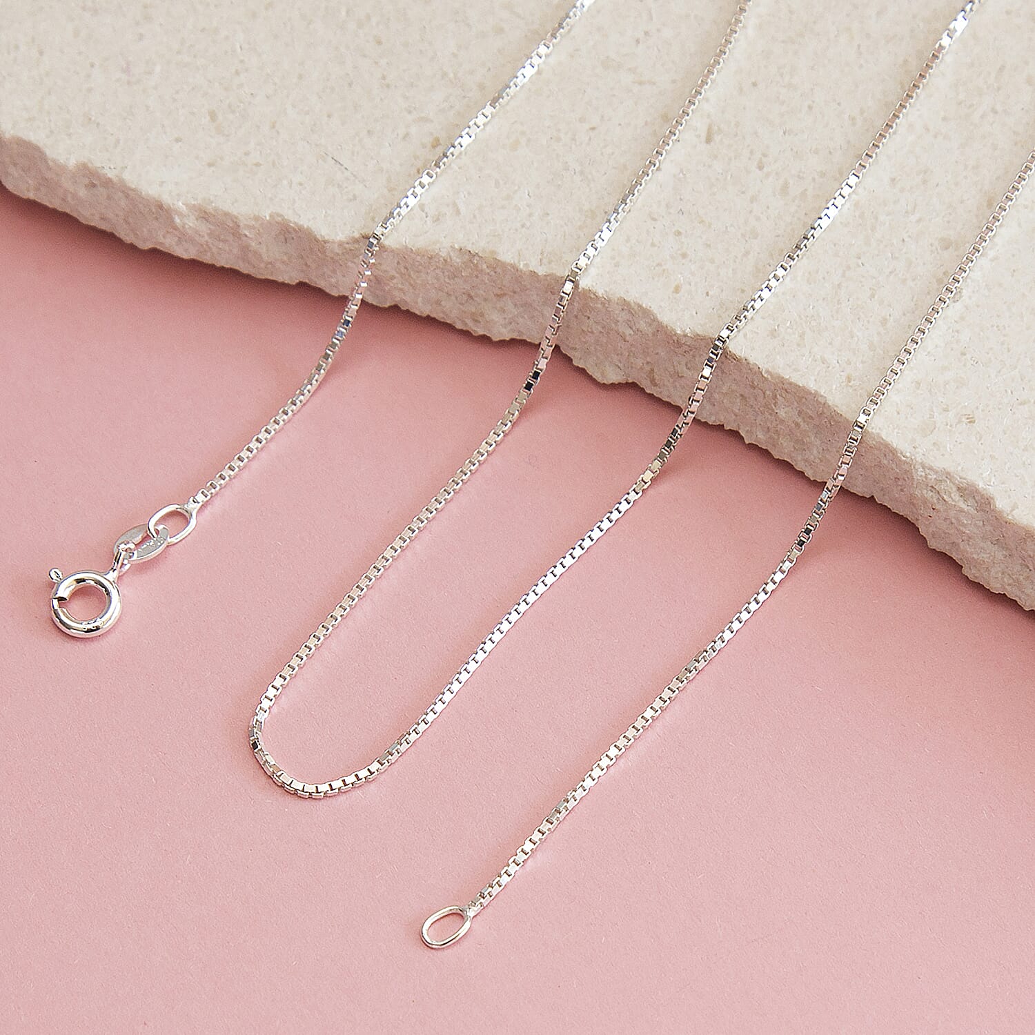 Sterling Silver Box Chain 24 Inch 7618238 2