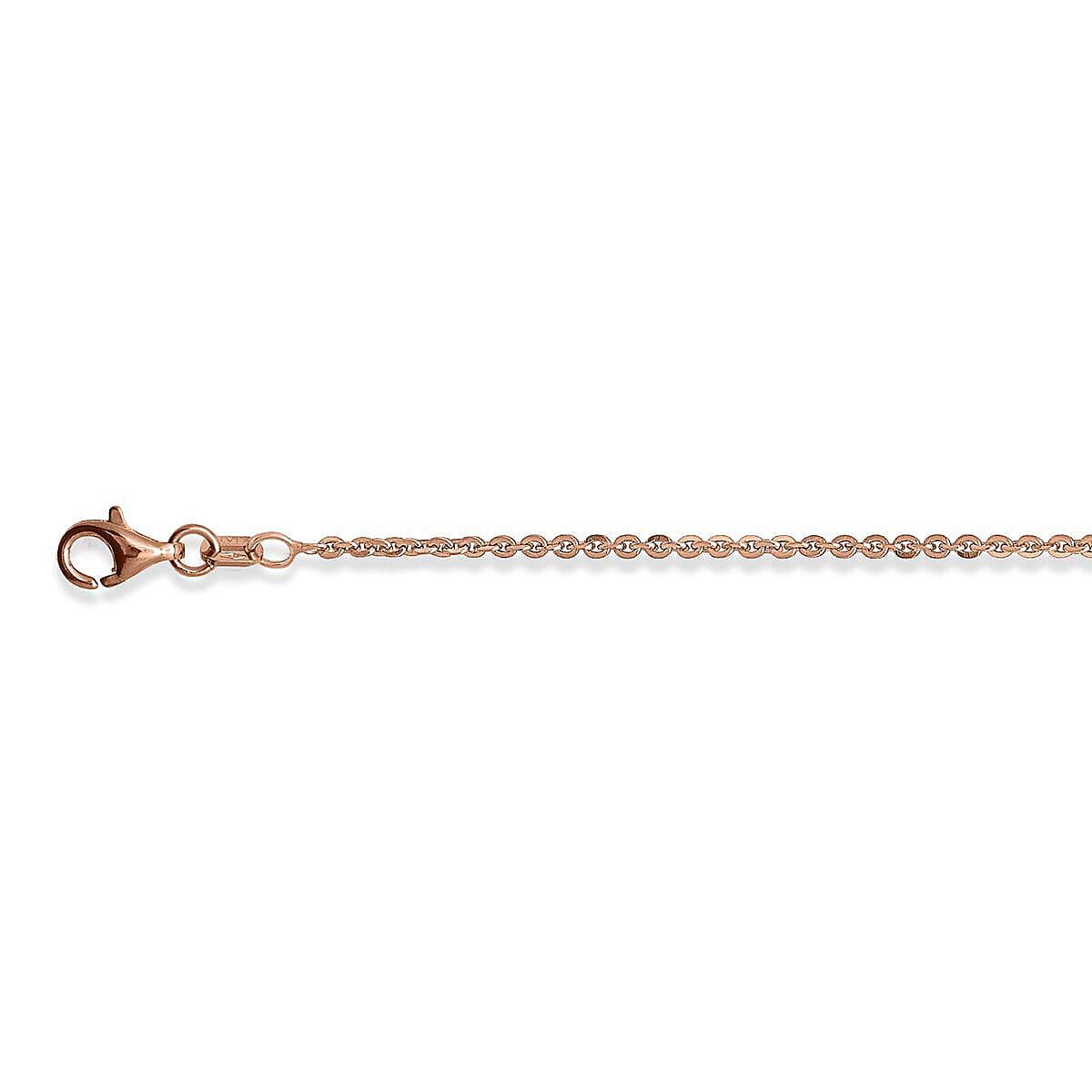 Rose Gold Plated Sterling Silver Bracelet (Size - 7.25) V32757347 0