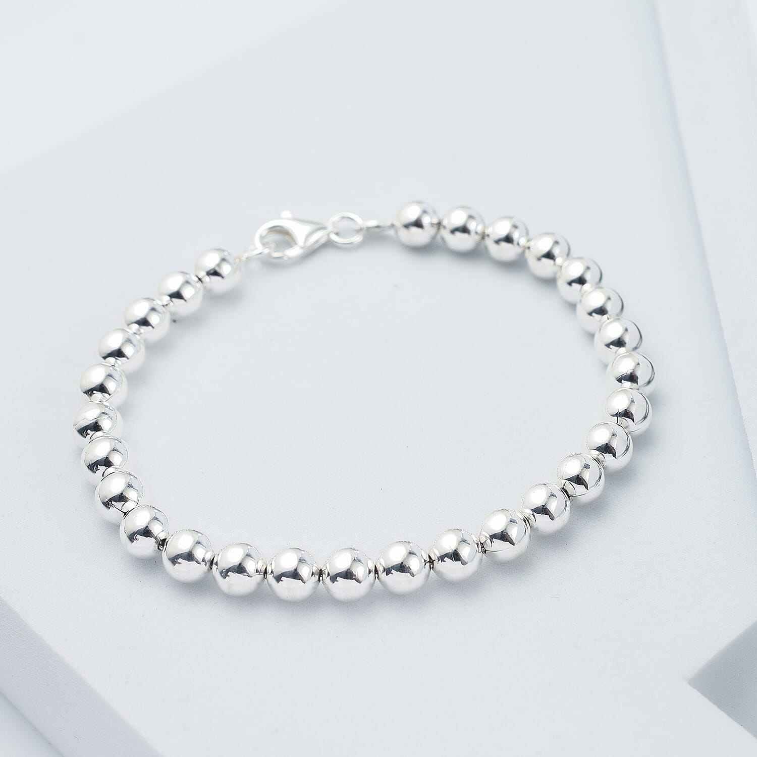 Sterling Silver Bracelet (Size - 7.5),  Silver Wt. 11.4 Gms 7688438 1