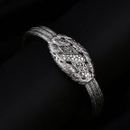 Sterling Silver Bracelet (Size 7.5), Silver Wt. 26.30 Gms.