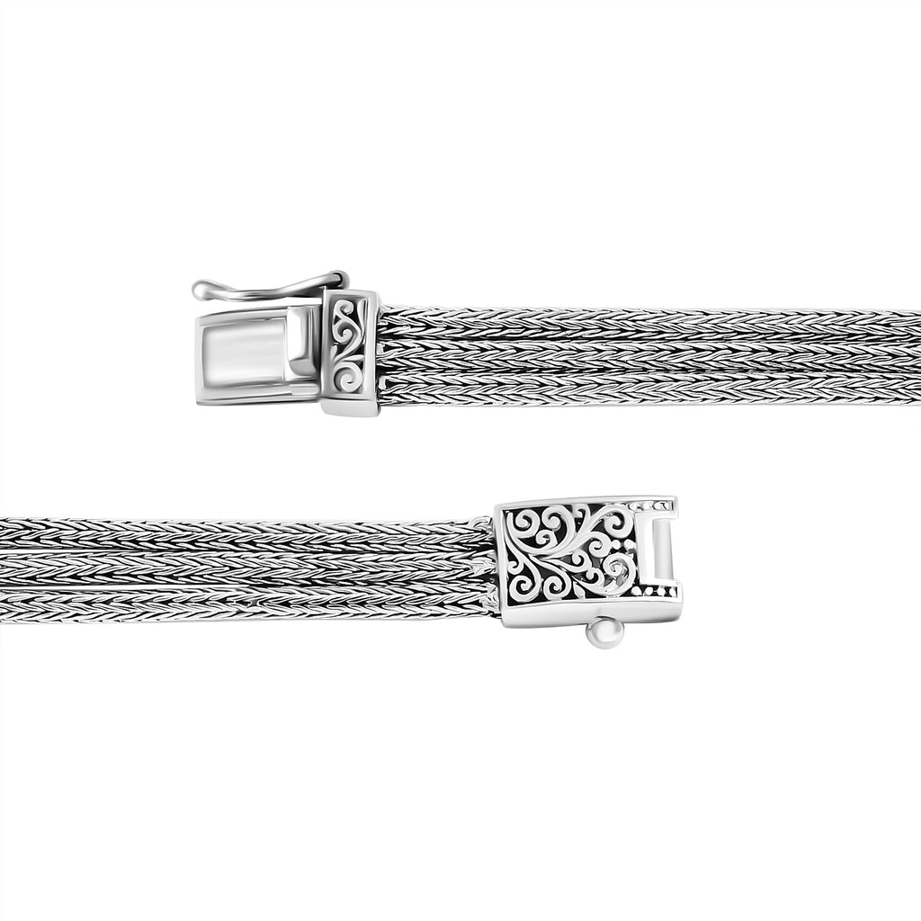 Sterling Silver Bracelet (Size 7.5), Silver Wt. 26.30 Gms.