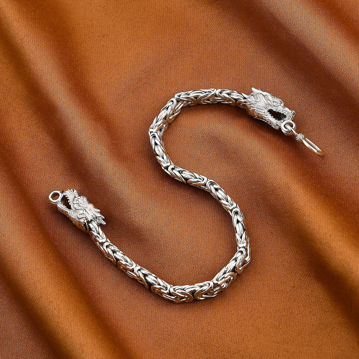 Royal Bali Collection Sterling Silver Byzantine Bracelet (Size - 7.5) 7959573 1