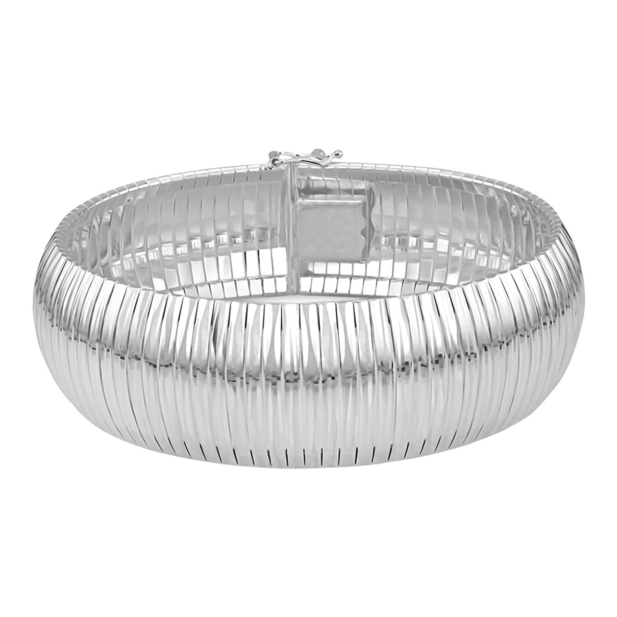 Sterling Silver Cleopatra Bracelet (Size - 7.5), Silver Wt. 30.35 Gms 8356387 0