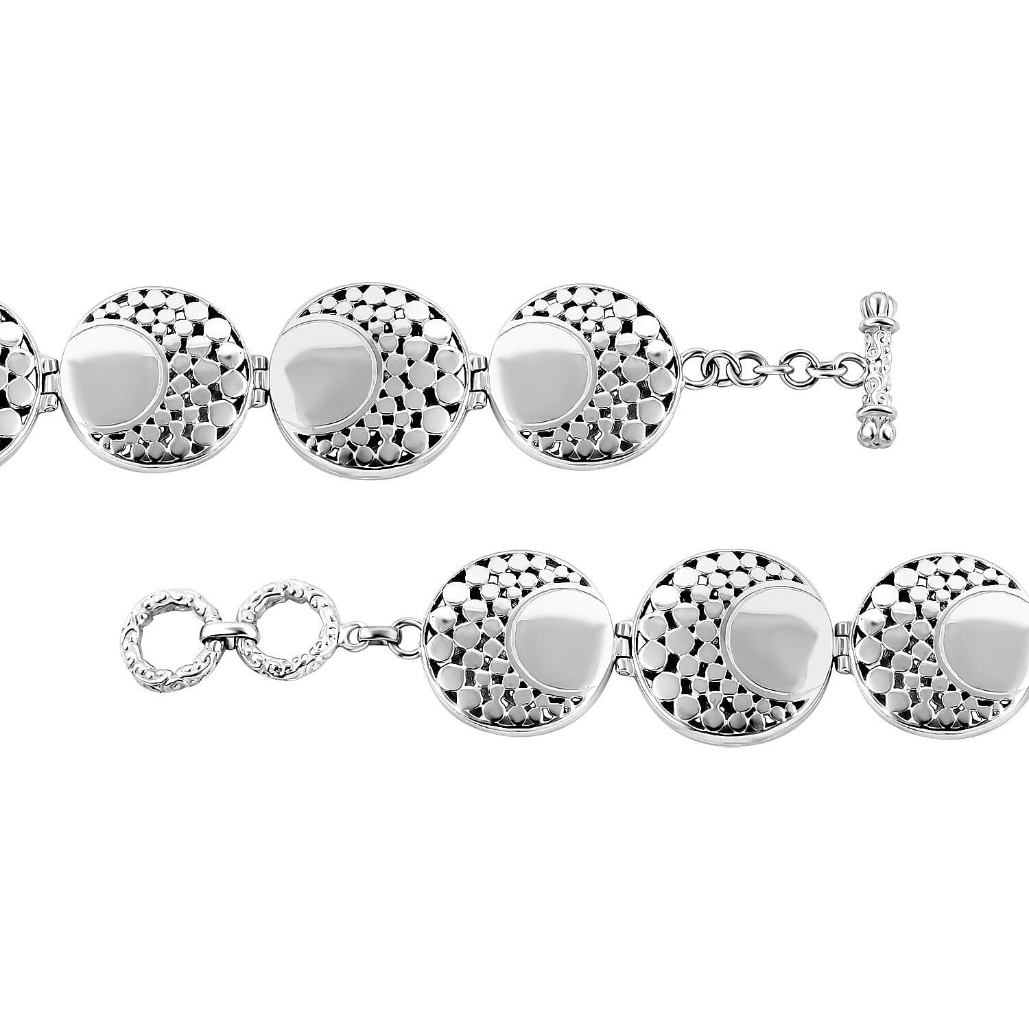 Royal Bali Collection Sterling Silver Bracelet (Size 7.5) 7749730 5