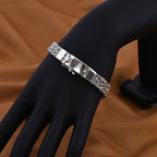 Royal Bali Collection - Sterling Silver Borobudur Bracelet (Size 8), Silver Wt. 29.00 Gms.