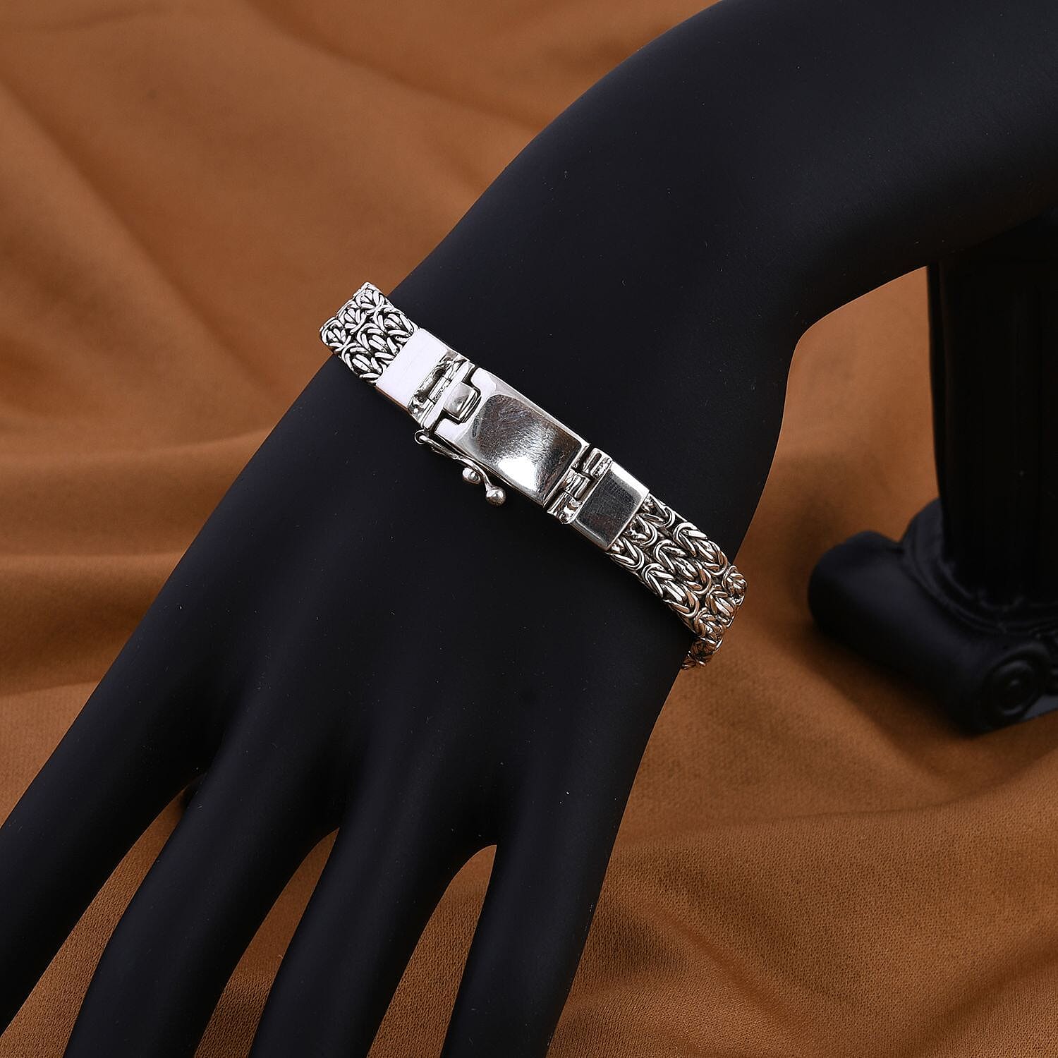 Royal Bali Collection - Sterling Silver Borobudur Bracelet (Size 7), Silver Wt. 26.80 Gms. 7664420 1