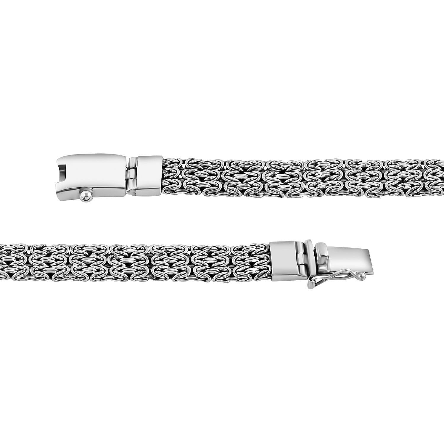 Royal Bali Collection - Sterling Silver Borobudur Bracelet (Size 7), Silver Wt. 26.80 Gms. 7664420 3