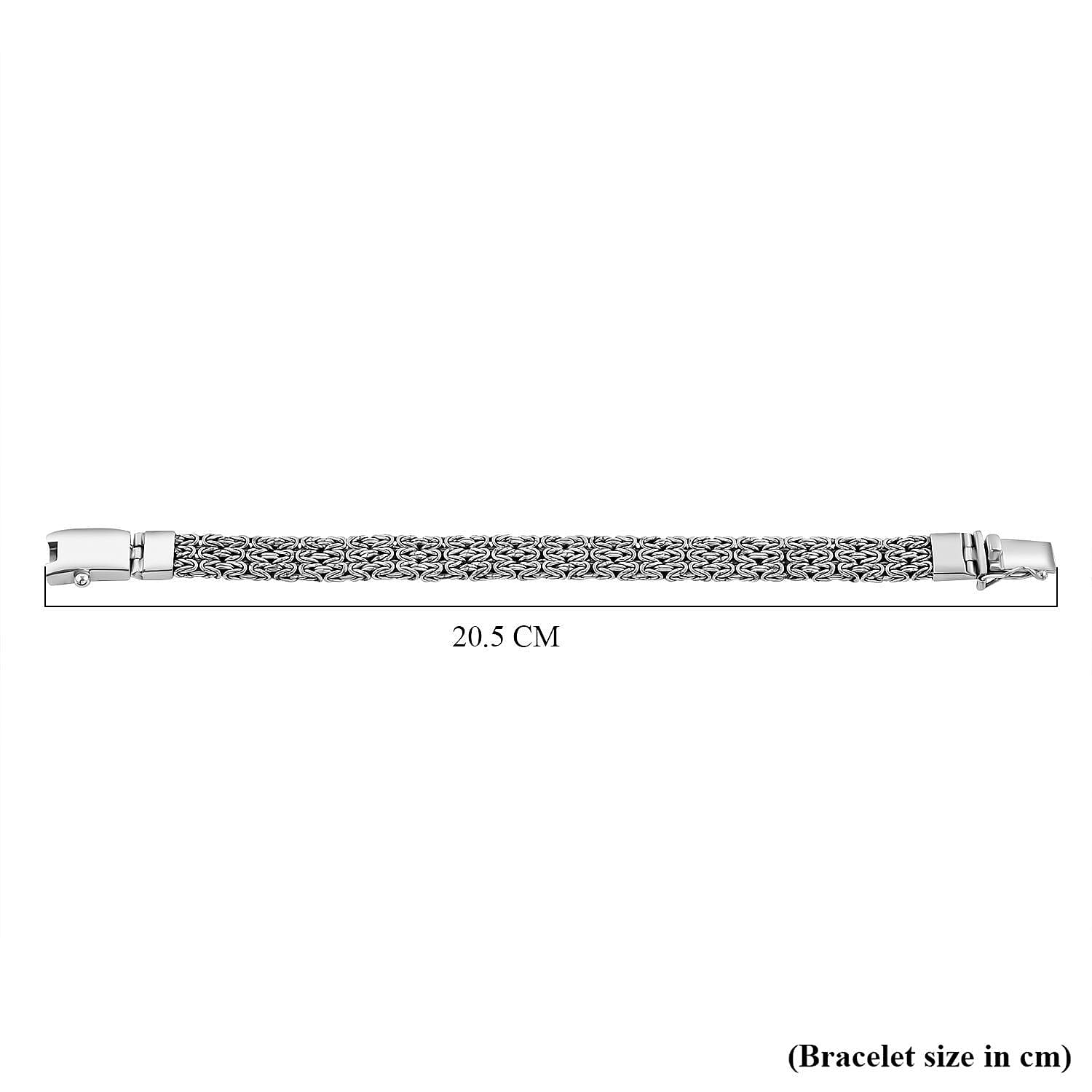 Royal Bali Collection - Sterling Silver Borobudur Bracelet (Size 7), Silver Wt. 26.80 Gms. 7664420 4