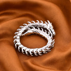 Sterling Silver Bracelet (Size - 7.5),  Silver Wt. 57.72 Gms