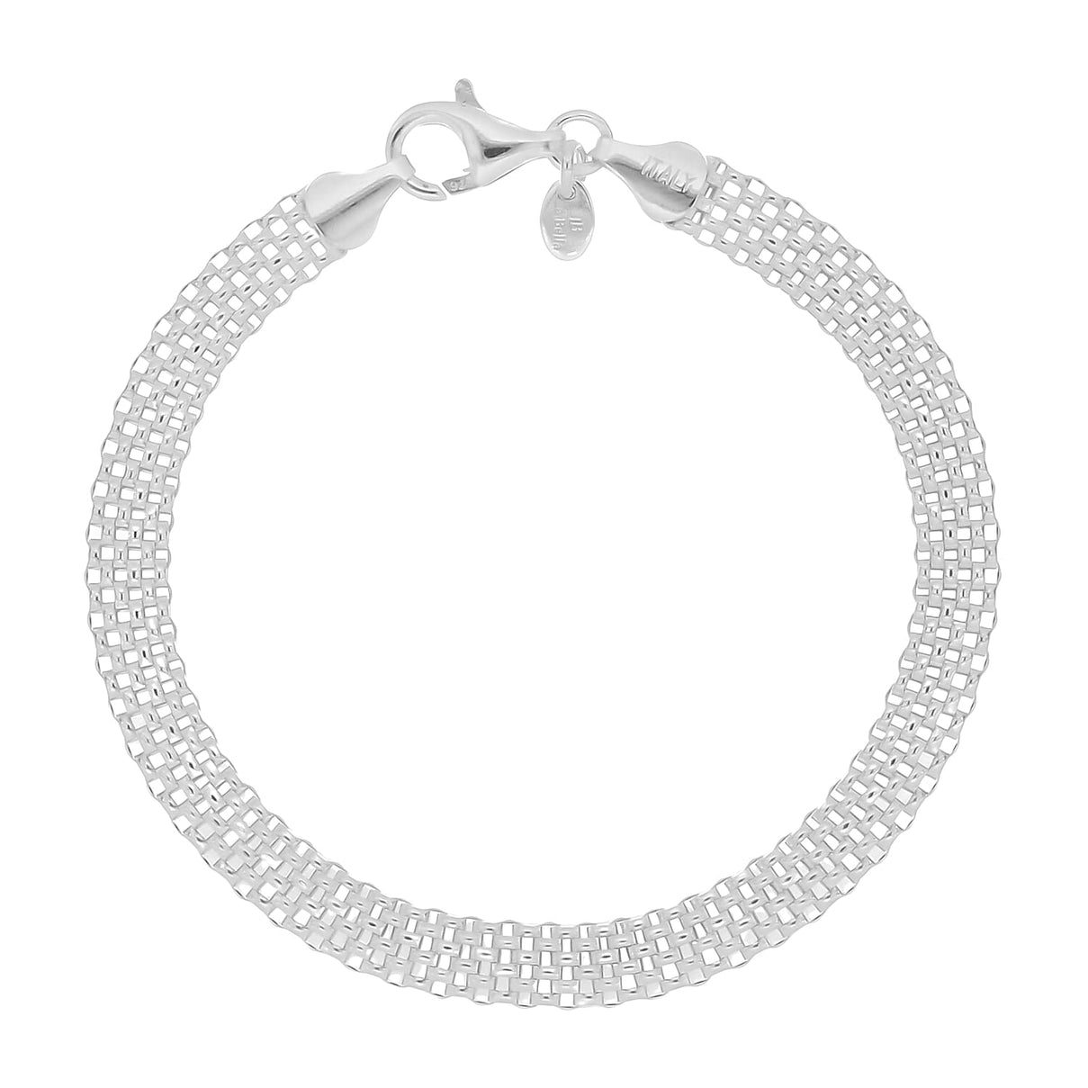La Bella - Italian Sterling Silver Bracelet (Size - 7.5) 7964613 0