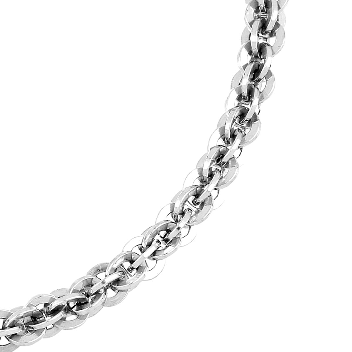 La Bella New Launch - Sterling Silver AGGR Cristallino Bracelet (Size - 7.5) 7909508 1
