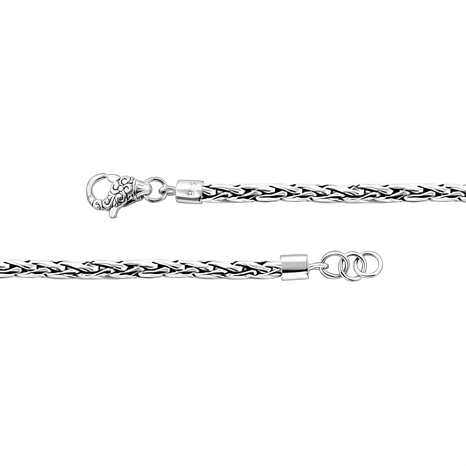 Royal Bali Collection - Sterling Silver Borobudur Bracelet (Size - 7.5) 7853265 4