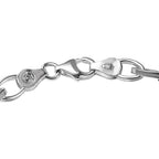 Italian Made Close Out Deal - Sterling Silver Cable Bracelet (Size - 7.5)