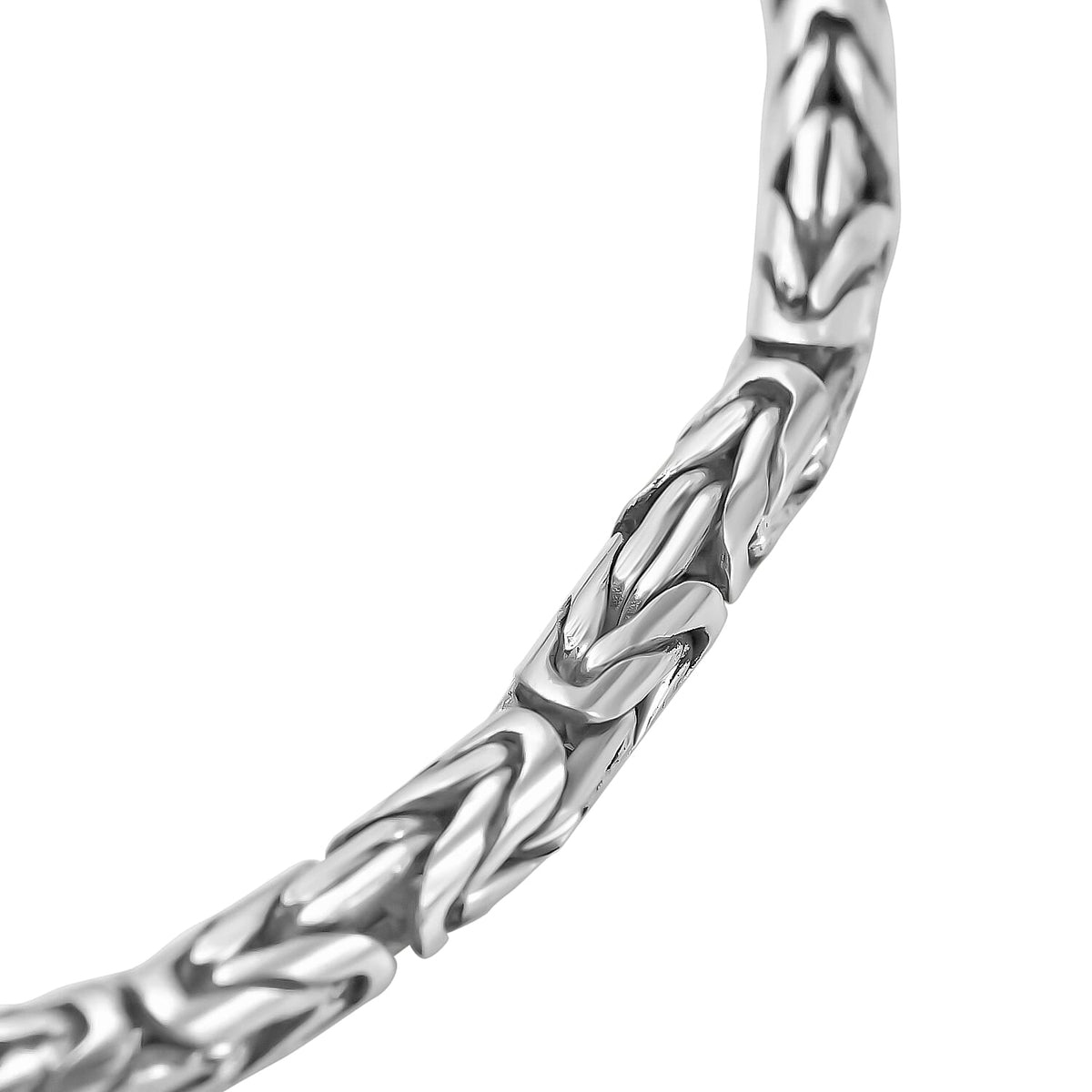 Royal Bali Collection - Handmade Sterling Silver Borobudur Bracelet (Size - 7.5), Silver Wt. 8.70 Gms 7654032 2