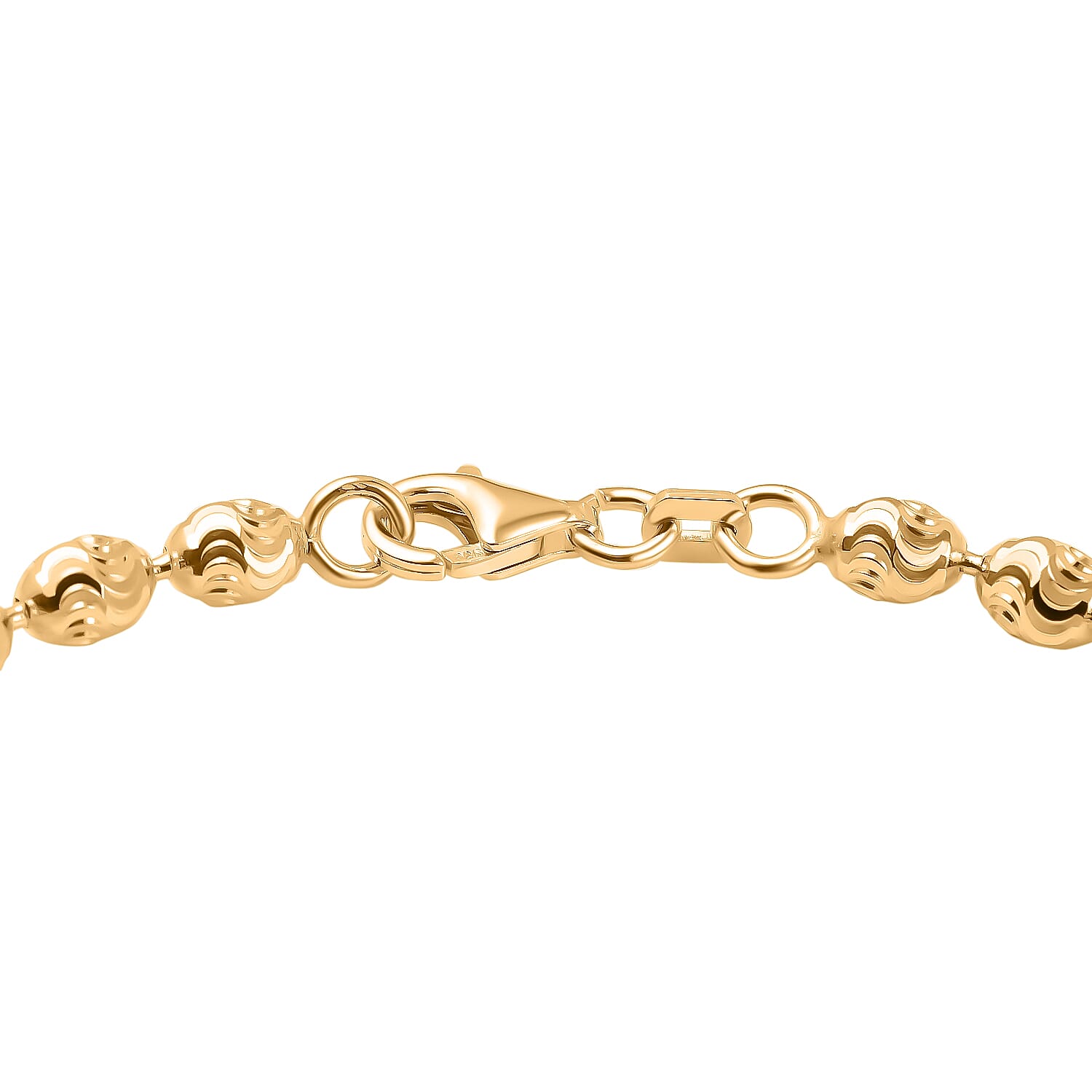 One Time Closeout  - Gold Overlay Sterling Silver  Bracelet (Size - 7.5 7668432 3
