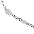 Italian Close Out - Sterling Silver Confetti Bracelet (Size - 7.5)