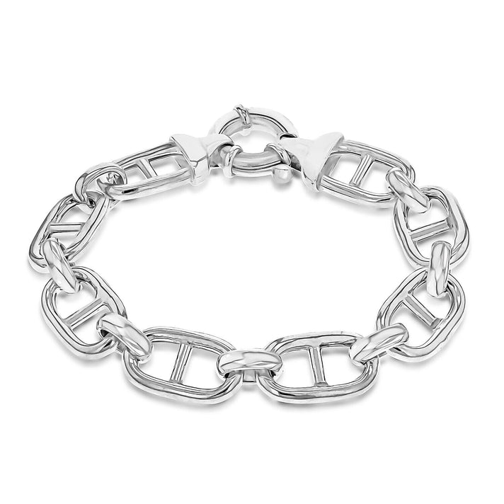 Sterling Silver Rambo Chain Bracelet 7 Inch 7313282 1