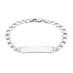 Sterling Silver Bracelet (Size - 8.5),  Silver Wt. 19.2 Gms