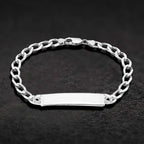 Sterling Silver Bracelet (Size - 8.5),  Silver Wt. 19.2 Gms
