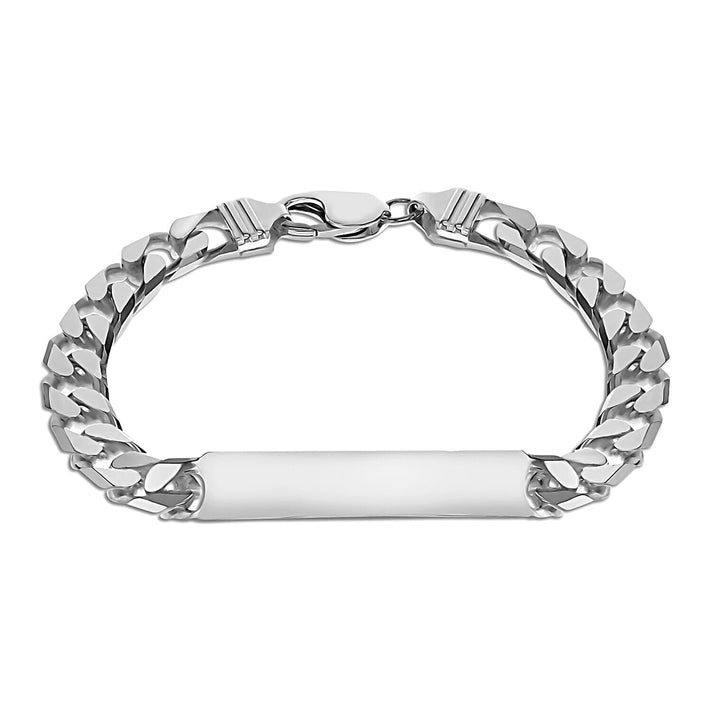 Sterling Silver 36mm x 8mm ID 8.2mm Curb Bracelet 8.5 Inch 7315058 1