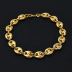 One Time close Out- Sterling Silver Mariner Bracelet (Size - 8),