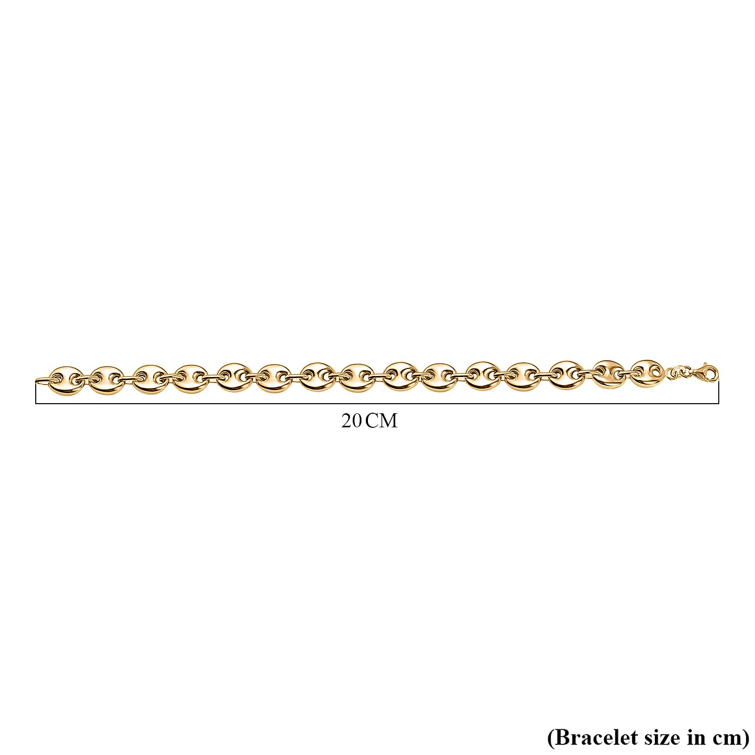 One Time close Out- Sterling Silver Mariner Bracelet (Size - 8), 7657325 4